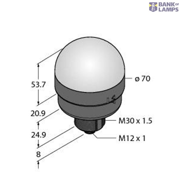 LED Signal Light Beacon   K70DXN2GRQ image 1