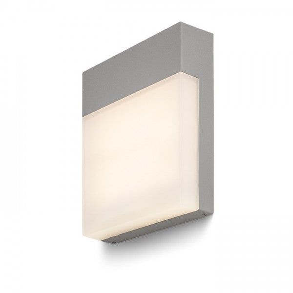 VERIA wall silver grey 230V LED 6W 116° IP54 3000K image 1