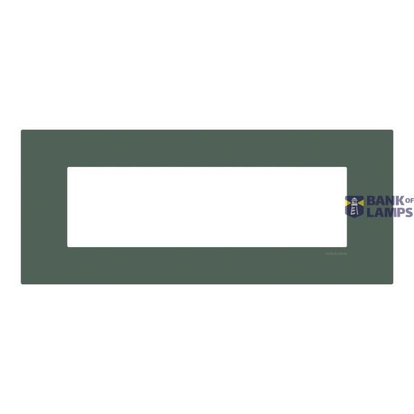 Frame - 1-gang / 7-modules - Niessen logo - Noble - Commodore image 1