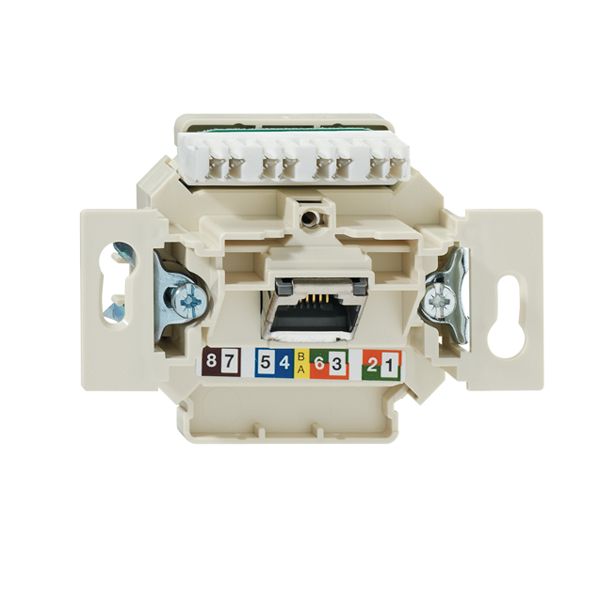 Mod.jack socket, cat.6 UAE8UPOK6US image 1