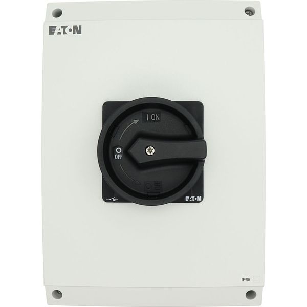 T5-4-15682/I5/SVB-SW Main switch, T5, 100 A, surface mounting, 4 contact unit(s), 6 pole, 1 N/O, 1 N/C, STOP function, With black rotary handle and locking ring, Lockable image 22