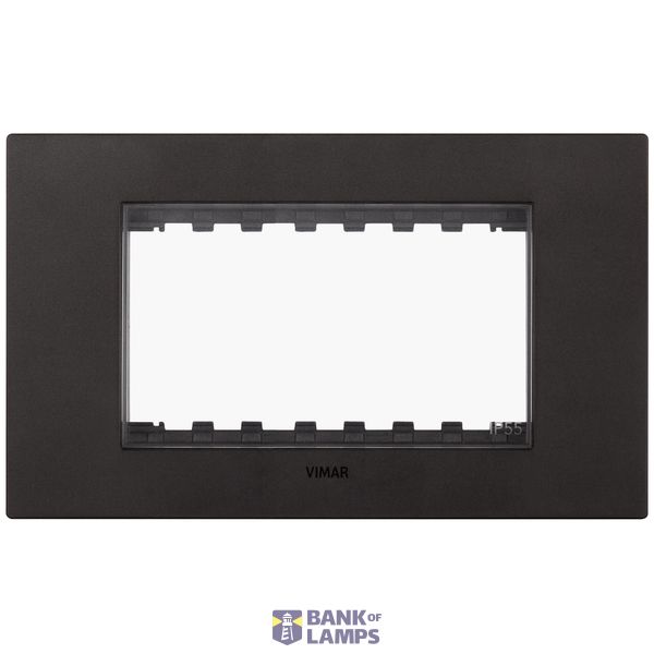 IP55 cover 4M +screws black image 1