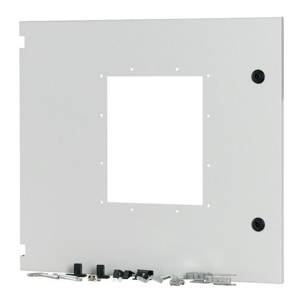 XTMPIX16FD-H550W600 Front door for IZMX16, fixed, HxW=550x600mm, IP55, grey image 4