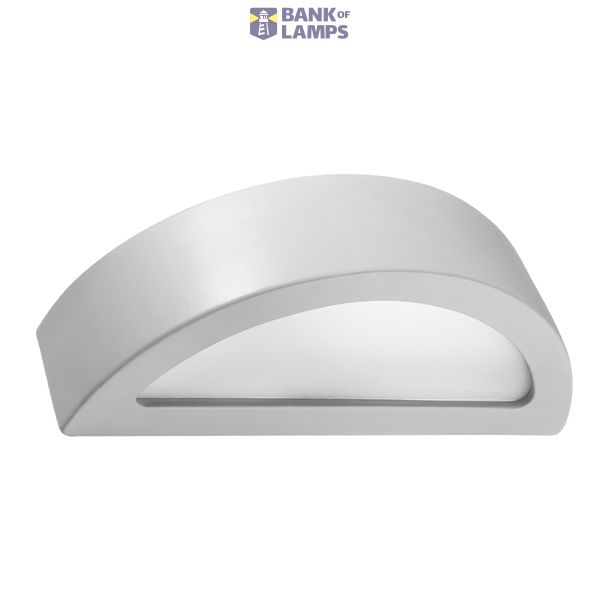 CERAMIC WALL LAMP ATENA GREY E27 1X60W IP20 image 2