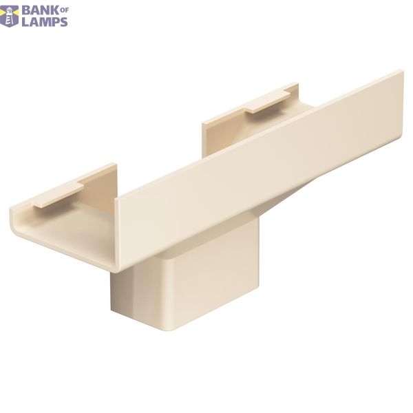 T piece hood ceiling/wall with coupling for raised floor 15x80x40mm Po image 1