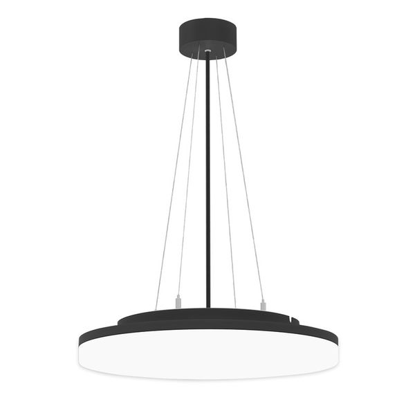 LED pendant lamp Casablanca 36 36W 3CCT (3/4/6K) with switching power black image 1