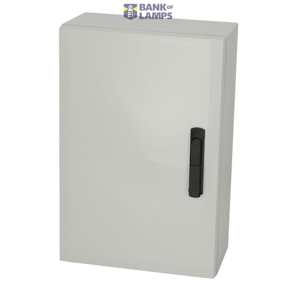 Polycarbonate enclosure, 600x400x210mm, fitted with Mounting plate image 5