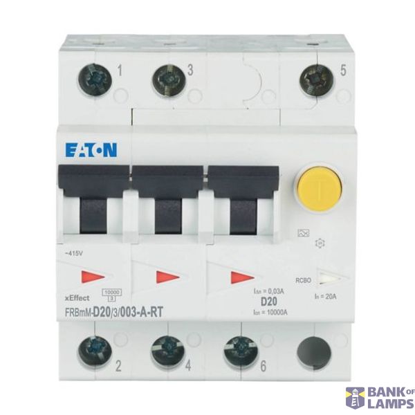 FRBMM-D20/3/003-A-RT Eaton Moeller series xEffect - FRBm6/M RCBO - residual-current circuit breaker with overcurrent protection image 1