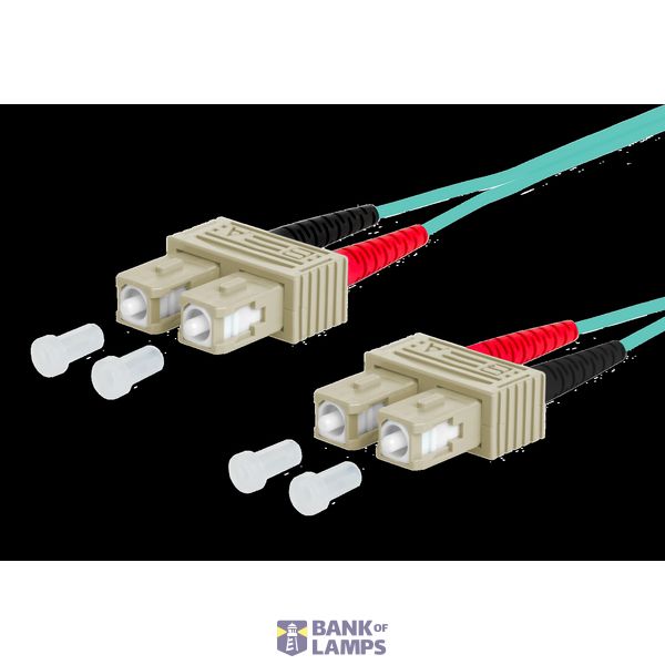 OpDAT patch cord SC-D/SC-D OM3, 6.0 m image 2