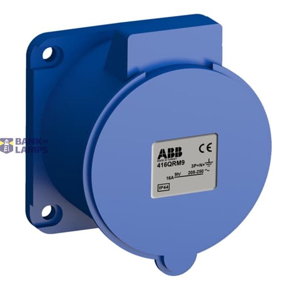 416QRM9 Panel mounted socket image 1