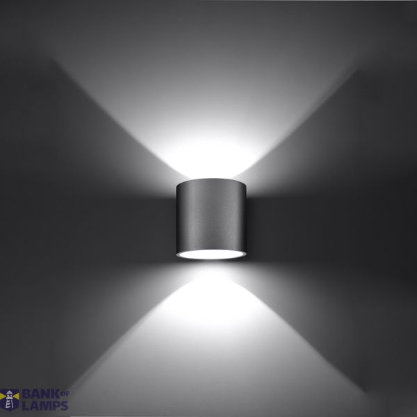 WALL LAMP ORBIS 1 GRAY G9 1X40W IP20 image 3