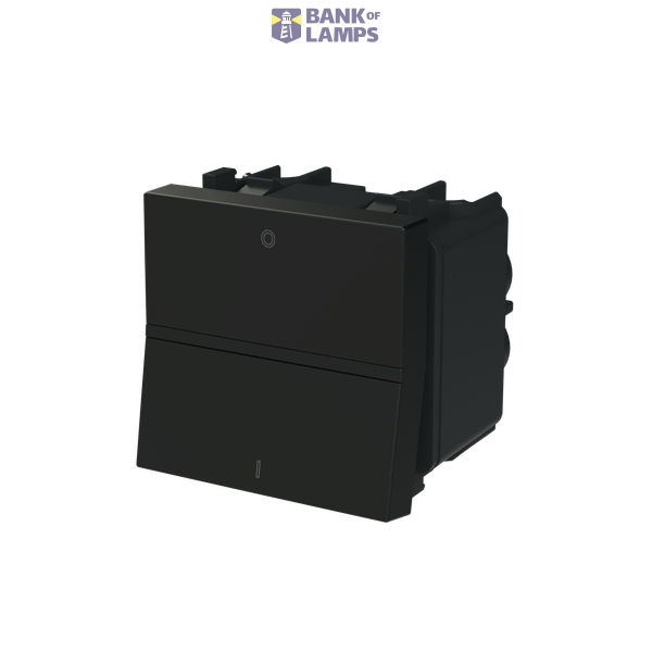 Switch 1-way, DP, 32AX - 2 M - Matt Black image 2