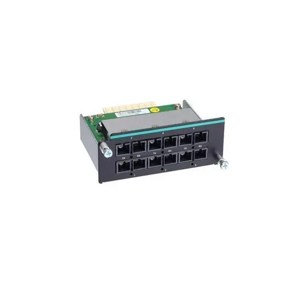MOXA – IM-6700A-6SSC – Fast Ethernet module with 6 single-mode 100BaseFX ports with SC connectors image 1