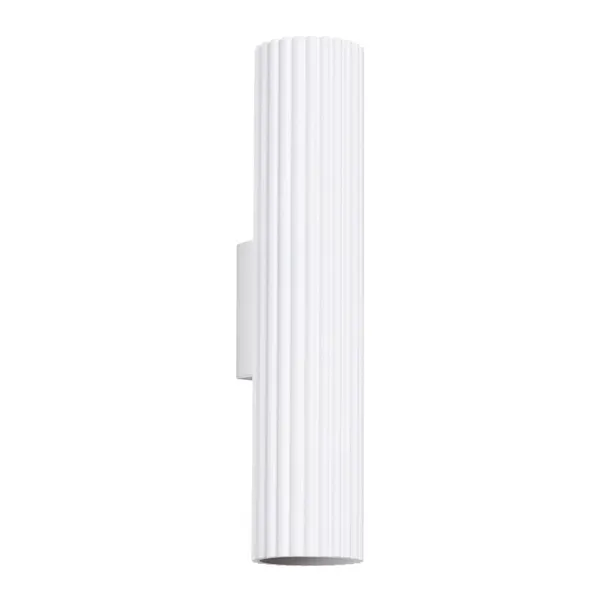 MINIMALIST WALL LAMP WHITE CARBON ILLUMINATING UP AND DOWN FOR BEDROOM image 1