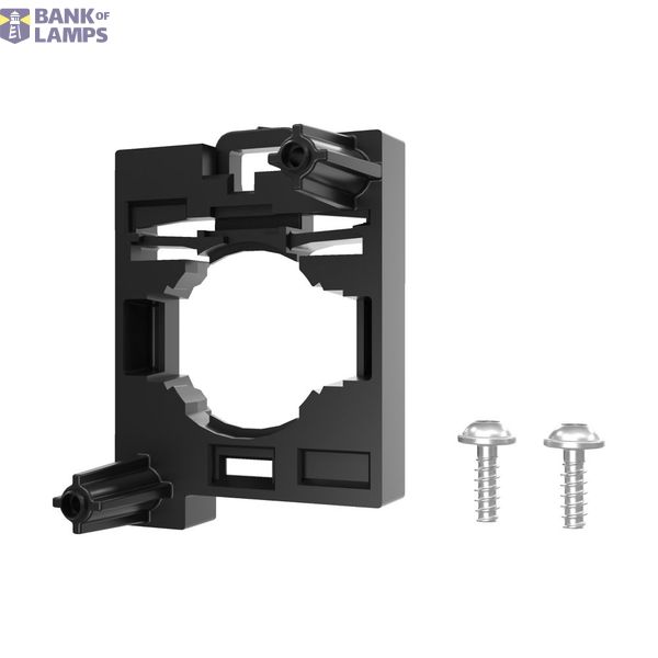 Adapter for PCB contact elements (M22-KP…), 3 mounting locations image 2