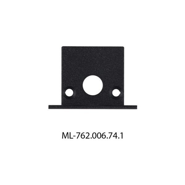End cap for VF with hole, black color, 1 pc image 1
