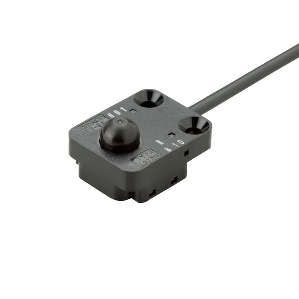Photo micro sensor, Push-button, PNP output, 1 m robot cable EESA1052H image 1