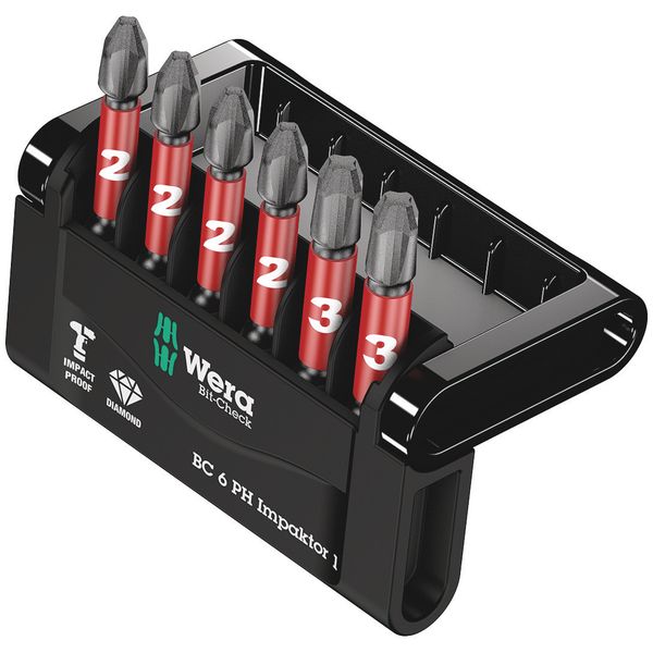 Bit-Check 6 PH Impaktor 1, 6-delig image 1