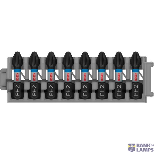 Impact Control Insert Bit pack, 8-piece, 8xPH2 image 1