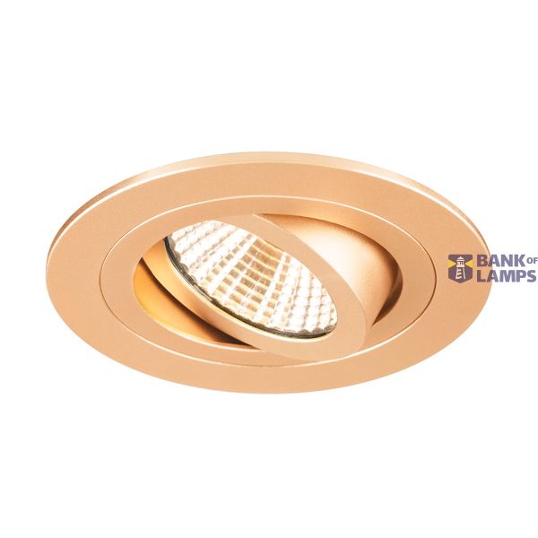 NEW TRIA® 75, ceiling installation ring, D: 9.3 H: 2.6 cm, IP 20, rose gold image 2