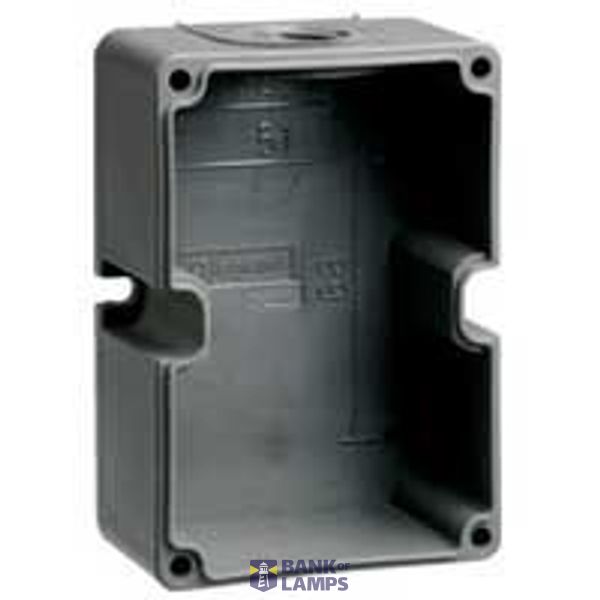 Box Hypra - IP 44 - for surface appliance inlet 3P+E / 3P+N+E - 16 A - plastic image 2