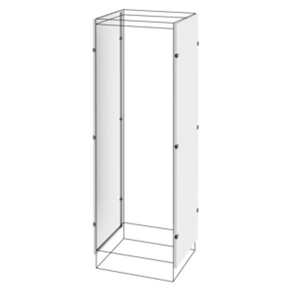 PAIR OF SIDE PANELS - FLOOR-MOUNTED DISTRIBUTION BOARD - QDX 1600 H - 2000x600 image 2