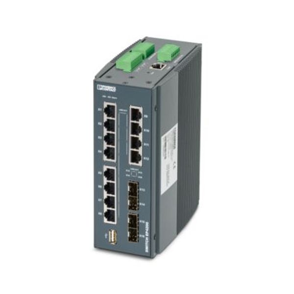 FL SWITCH EP4212-4SFP-LV - Industrial Ethernet Switch image 1