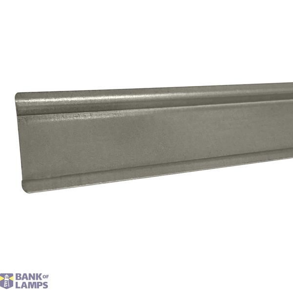 DIN-rail, sendzimir zinced, 3000x35x7.5mm (LxWxH) image 2