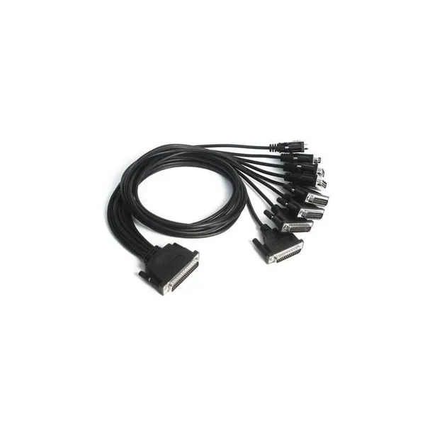 MOXA – CBL-M62M25X8-100 – Serial cable DB62 plug to 8 x DB25 plug, 1 m image 1