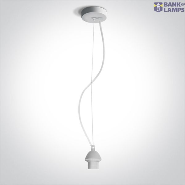 WHITE PENDANT 20W E27 image 2
