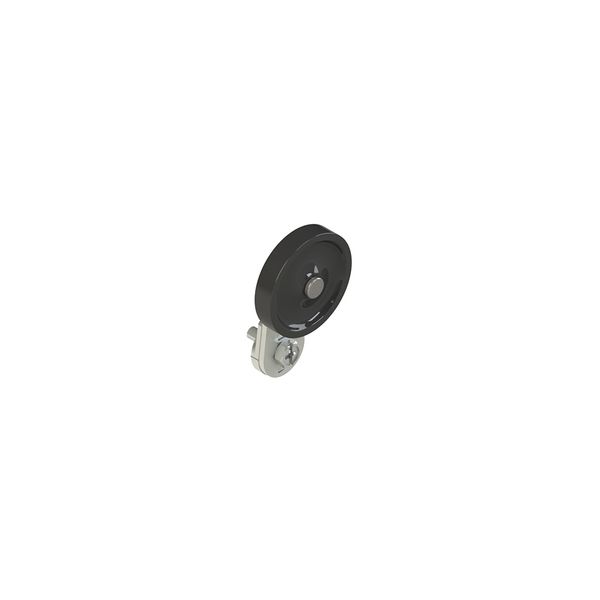 Lever with technopolymer roller, 35 mm diameter image 1
