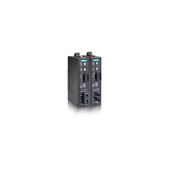 MOXA – ICF-1150-M-ST-T-IEX – Industrial RS-232422485 to multimode fibre optic converter, ST connector image 1