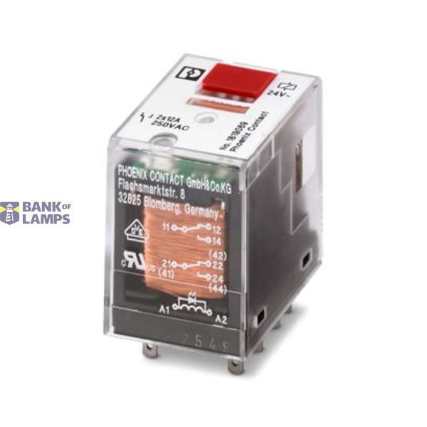 REL-IR/L- 24AC/2X21/MS - Single relay image 1