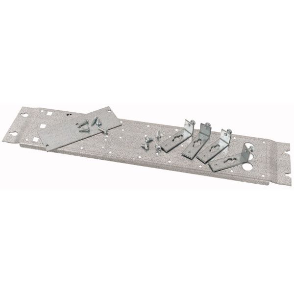 XMN141204MV Mounting plate, +mounting kit, for NZM1, vertical, 4p, HxW=300x425mm image 1