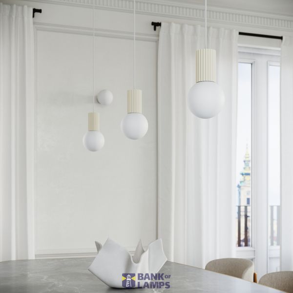 Table lamp HALO beige image 9