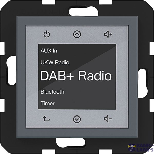 Touch radio DAB+, Bluetooth, A.x/C.x, anthracite image 1