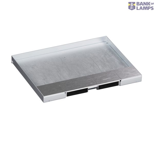 LID FLUSH METAL 12/18M image 1