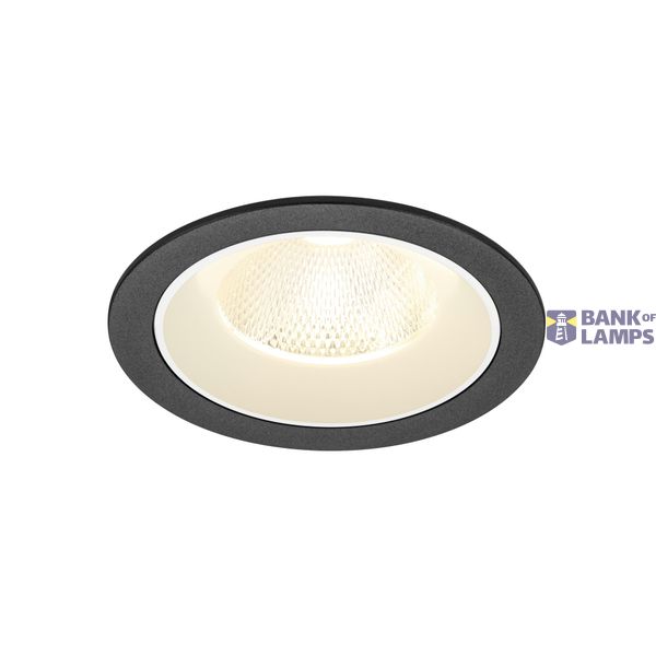 NUMINOS© L recessed ceiling light 4000K 20ø IP20 round bl/wh image 1