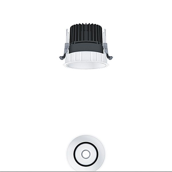 PANOS INF R100L 15W 930 LDO SP-WH TL - LED ceiling-recessed luminaire image 1
