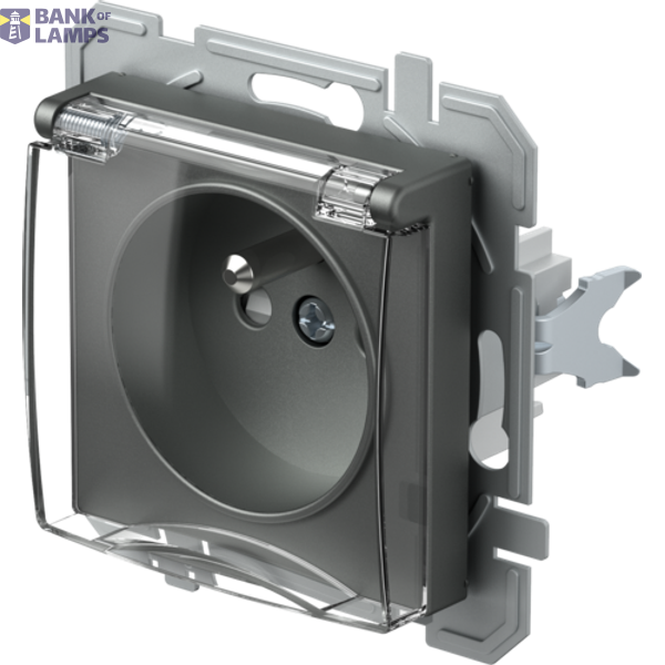 SOCKET FRENCH+COVER 2P+E 16A 250V~ AT XO 4417081 image 2