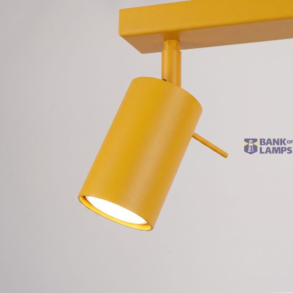 Ceiling lamp RING 6L yellow image 8