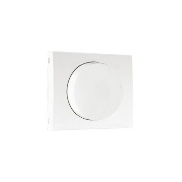 COV PLAT F/DIMMER/TWO-WAY  SWITCH WHITE image 1