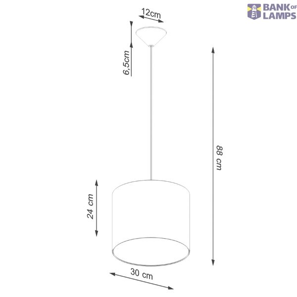 Pendant lamp NOVA  30 black image 7