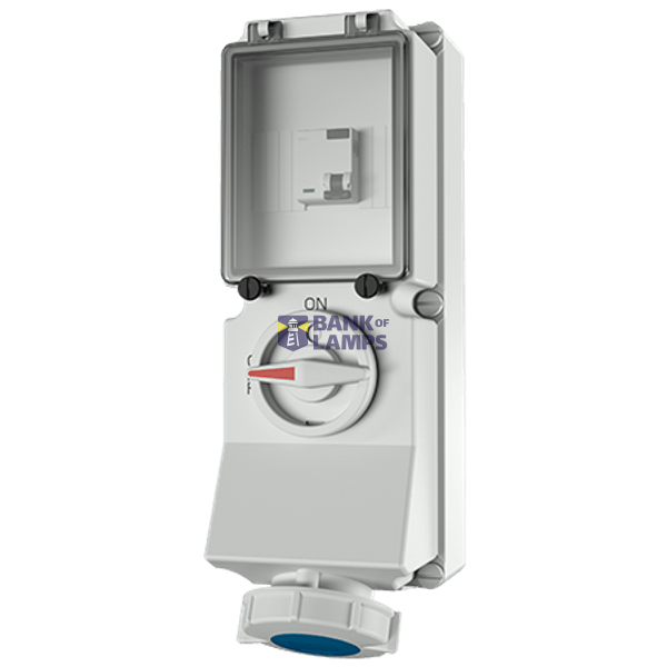 Receptacle DUO, 32A3p 6h230V, IP67 image 1