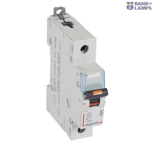 MCB - DX³ - 25 kA - 1P - 230-400 V~ - 1A - Z curve image 2