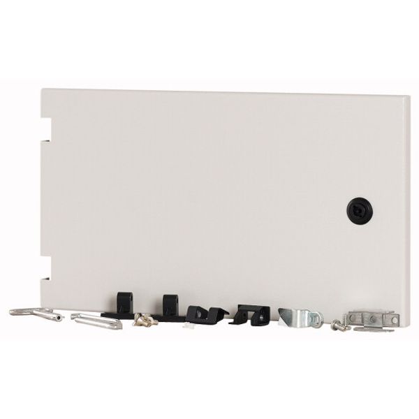 XTSZDSQC-H250W425 Section wide door, closed, HxW=250x425mm, IP55, grey image 1