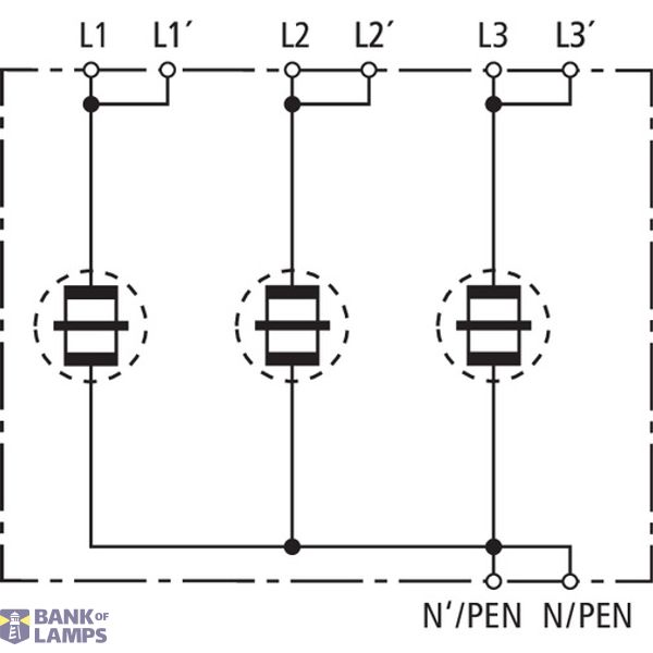 DEHNbloc H 3 lightning current arrester image 3