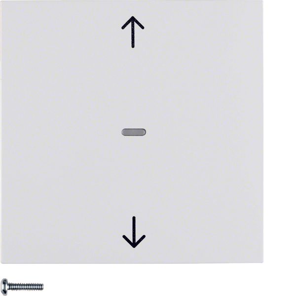 Shutter push-button, S.1/B.3/B.7, p. white glossy image 1