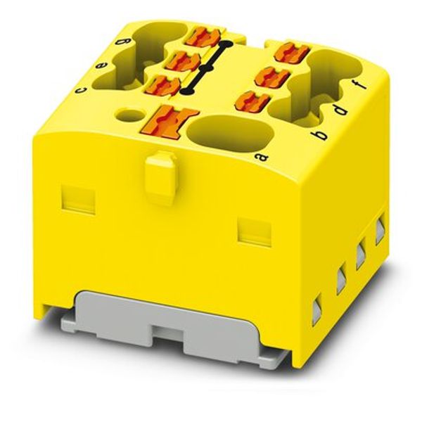 PTFIX 4/6X1,5-G YE - Distribution block image 3