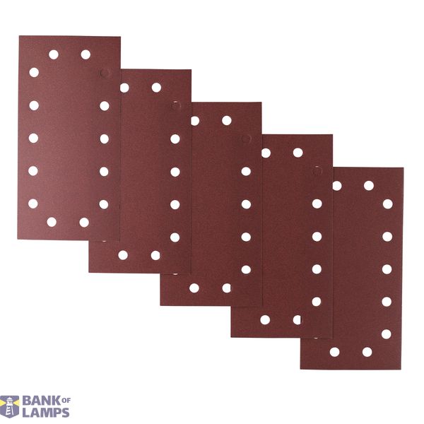 5x Half Punched Velcro 115x230mm image 1